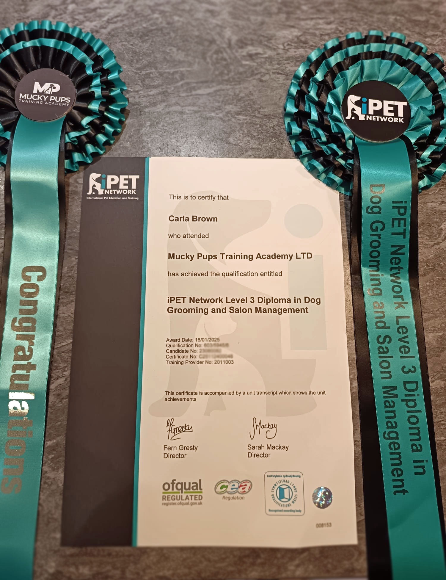 Certification