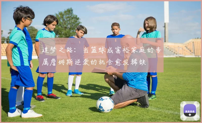 追梦之路:当篮球成富裕家庭的专属詹姆斯逆袭的机会愈发稀缺